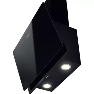 Настенный вытяжной шкаф Whirlpool WHVP 65F LM K 375 м³/h Черный