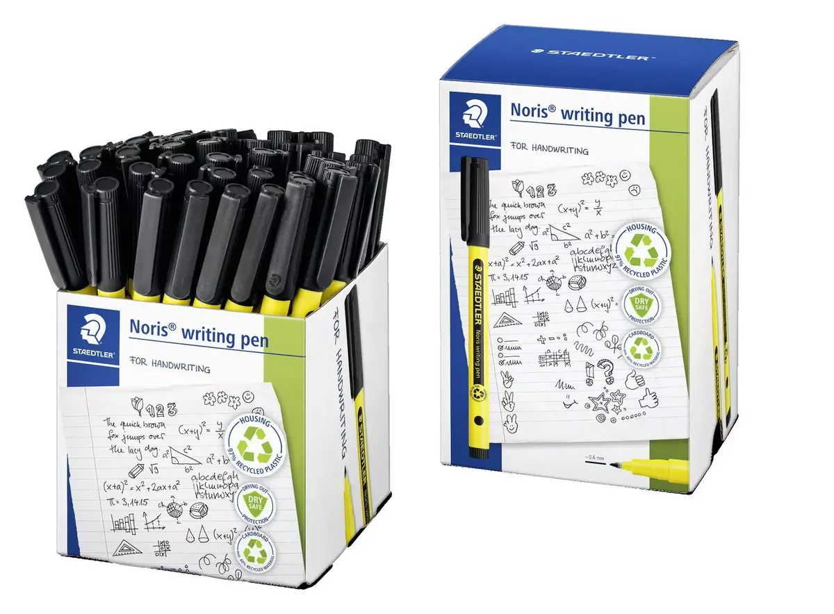 Fineliner Staedtler Noris 307-9 Melns, 307-9