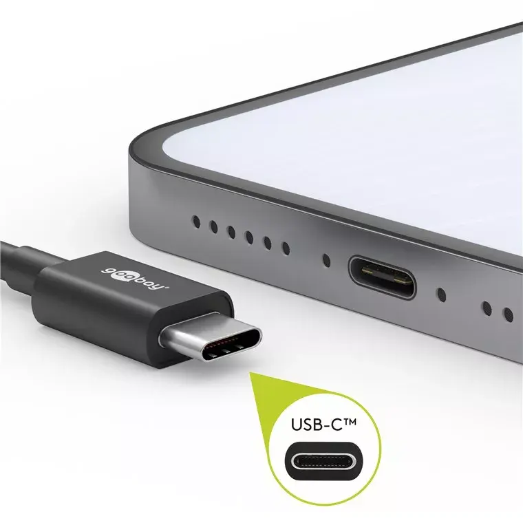 Кабель USB-C для зарядки и синхронизации Goobay 45563 Photo 5