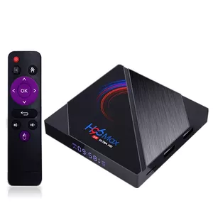 Tvix H96 Max H616 4K Media Player Smart TV Box 4GB + 64GB Android 10 Bluetooth / Wi-Fi 5G Black