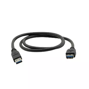 Kramer Electronics USB-A (M) to USB-A (F) 3.0, 0.9m USB kabelis 0,9 m USB 3.2 Gen 1 (3.1 Gen 1) USB A Melns