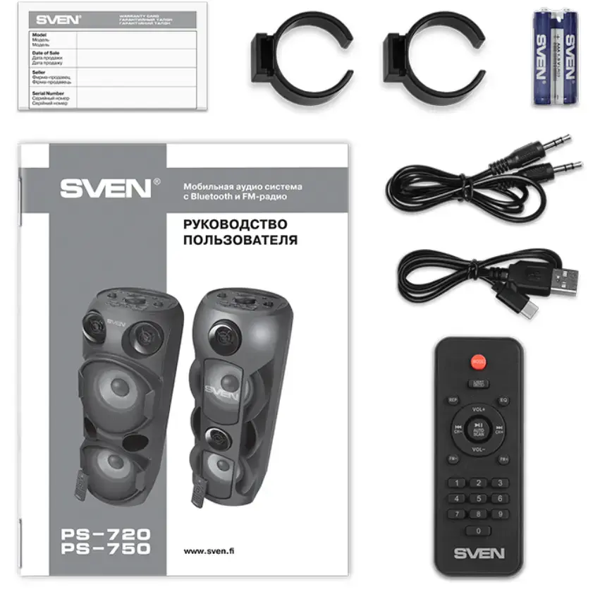 Портативная колонка SVEN PS-720 Photo 13