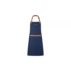 Kitchen apron Le Creuset 45003007760800 Unisex Blue Cotton 800mm