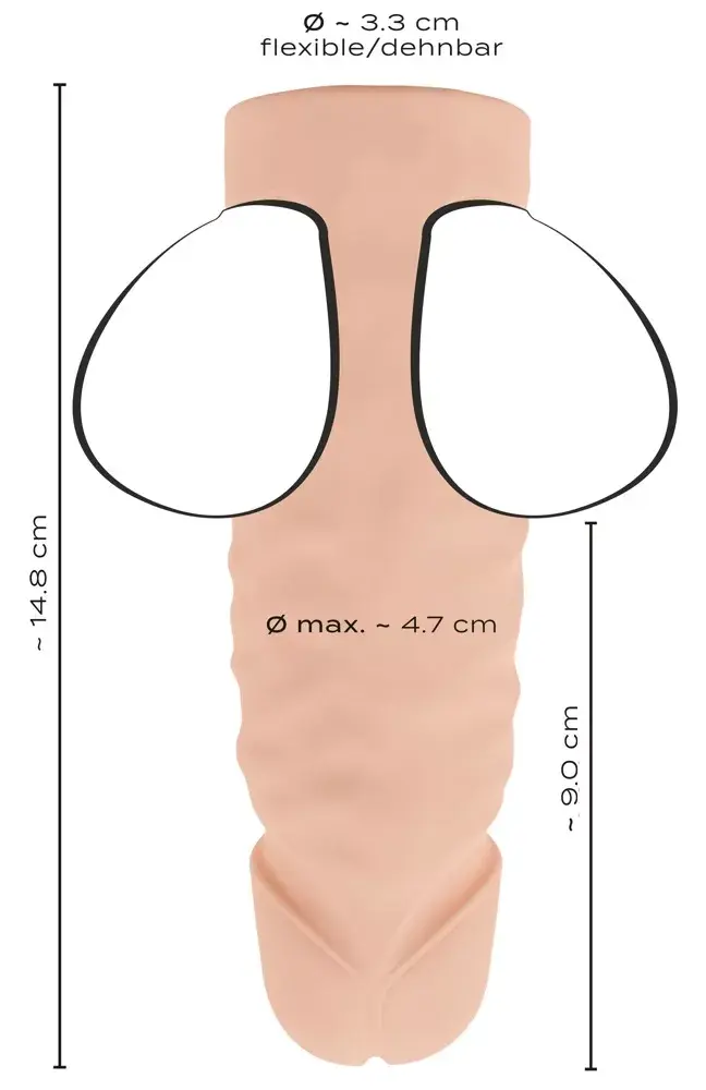 Расширитель пениса-страпон Realistixxx 50031640000 Photo 10
