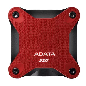 External SSD ADATA SD620 2 TB, USB 3.2 Gen 2, 520 MB/s read, 460 MB/s write, shock-resistant, silicone housing (red)