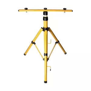 Stand 1.6m Pantone 123C yellow 2-place lighting stand, 1.6 m height, 2 fixtures