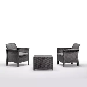 Garden furniture set BICA Venezia Terrace grey — weather-resistant terrace set