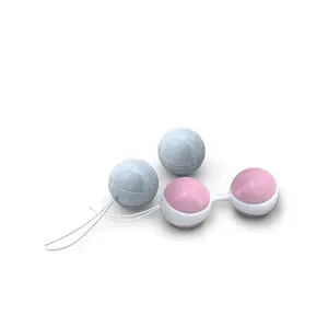 Kegel balls LELO Luna Beads Mini Blue Pink ABS Silicone 31mm 73mm