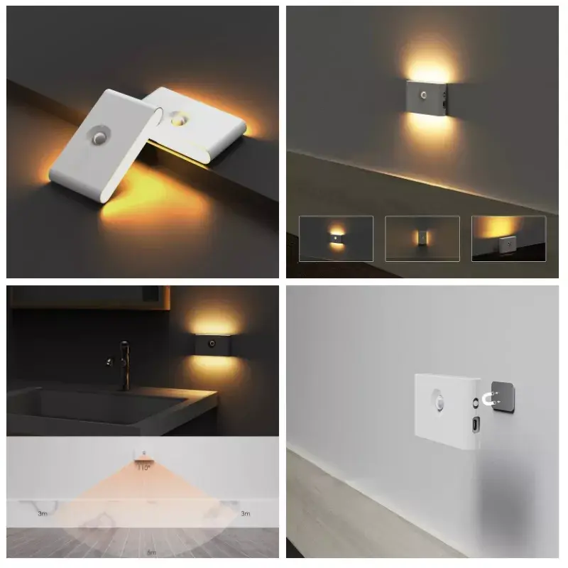 E-LIGHT T1 Wall Fix Double Projection LED Lamp Photo 9