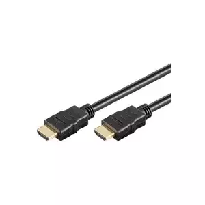 Kabeļa HDMI-HDMI 19pin spraudnis 1 m melns