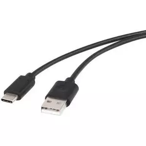 USB cable Renkforce 1429649 — 1 m USB 2.0 Type A to USB-C, gold-plated contacts