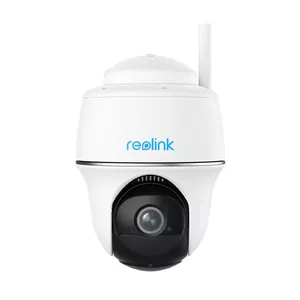 IP-камера Reolink Argus Series B430 — 5 МП, беспроводная, аккумулятор/солнечная 6000 мА·ч, купольная, для улицы/помещений, PIR, панорамирование 355°