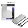 Alumīnija korpuss QOLTEC 51833 M.2 SATA uz USB 3.0 Photo 4
