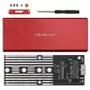 SSD korpuss QOLTEC 51831 USB 3.0 priekš M.2 SATA Photo 9