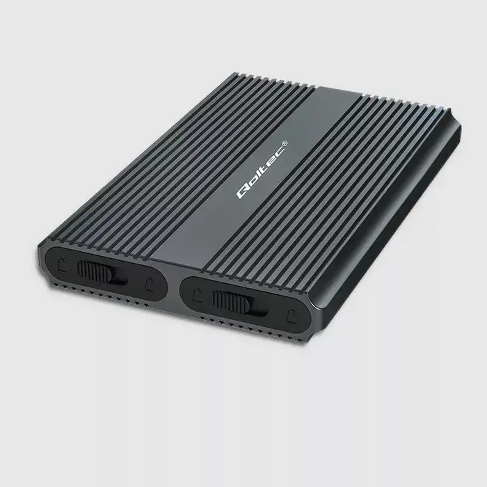 Корпус M.2 SSD QOLTEC 52273 USB-C DUAL Photo 5