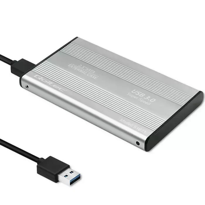 QOLTEC 51871 2.5" SATA3 HDD/SSD enclosure USB 3.0 Photo 4