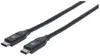 Manhattan USB-C to USB-C Cable 10 Gbps Black Photo 5