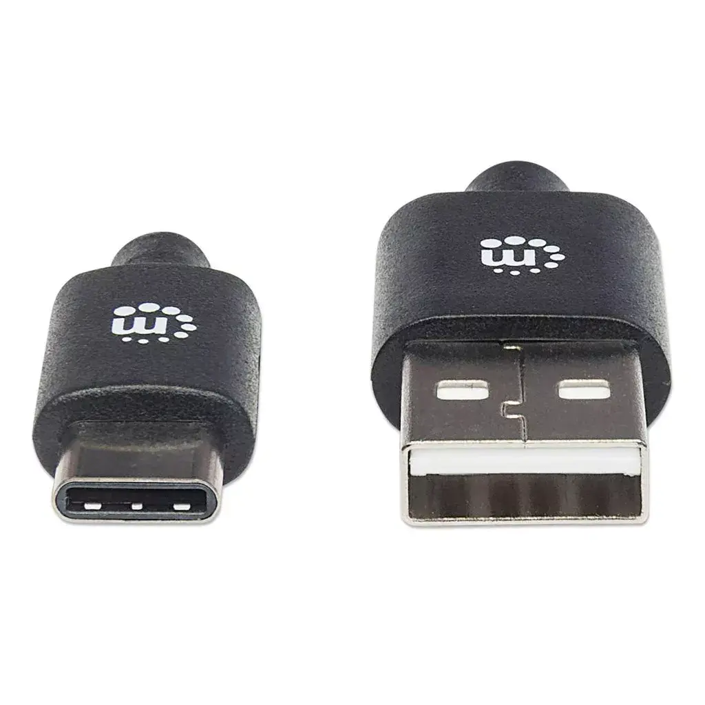 USB-C uz USB-A kabelis Manhattan USB2AC2M Photo 3