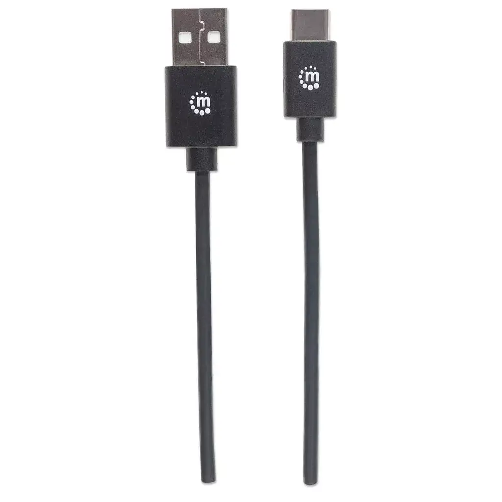USB-C uz USB-A kabelis Manhattan USB2AC2M Photo 4