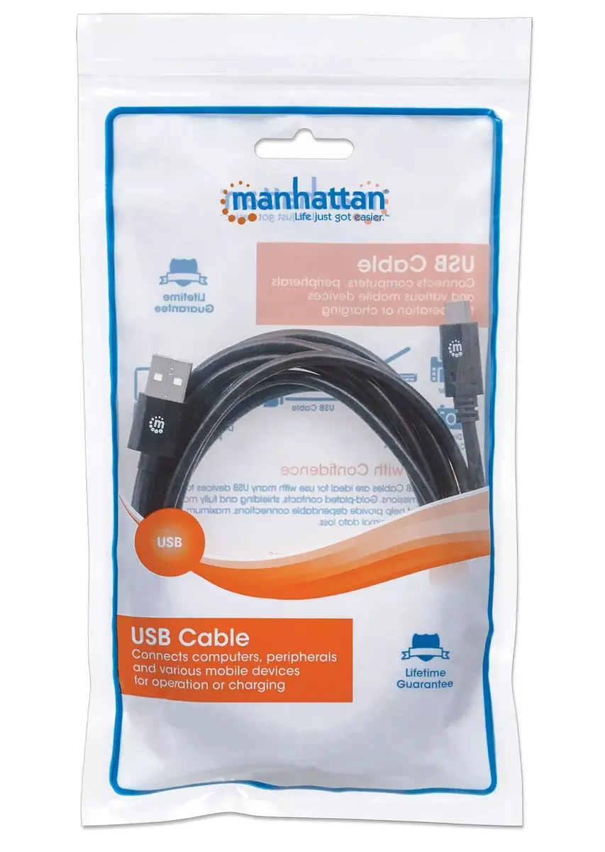 USB-C uz USB-A kabelis Manhattan 354936 Photo 5
