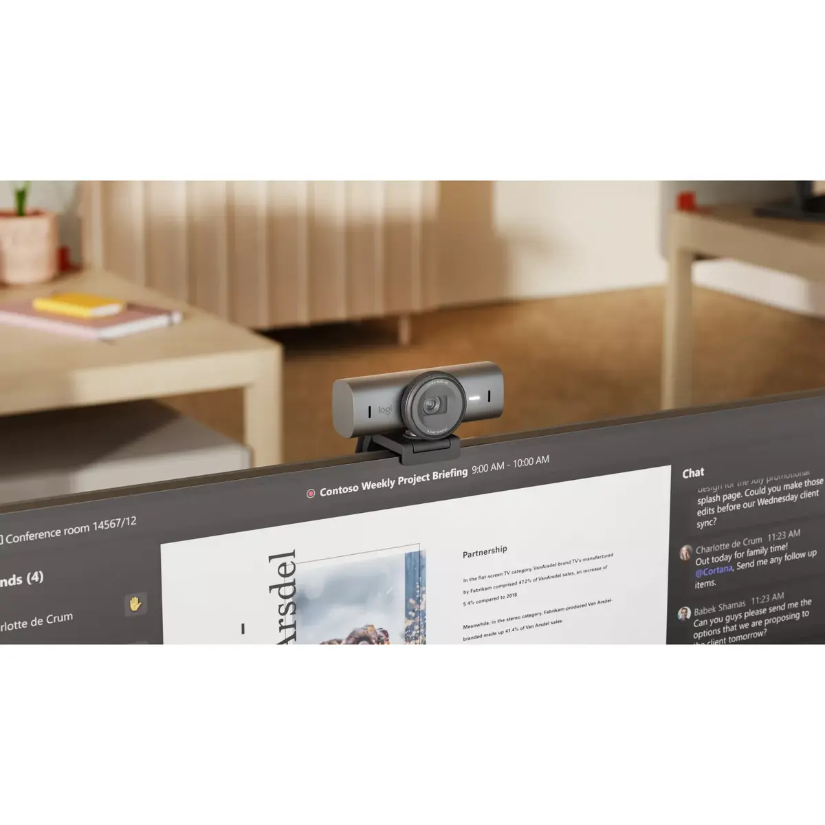 Веб-камера Logitech MX Brio 705 Photo 3