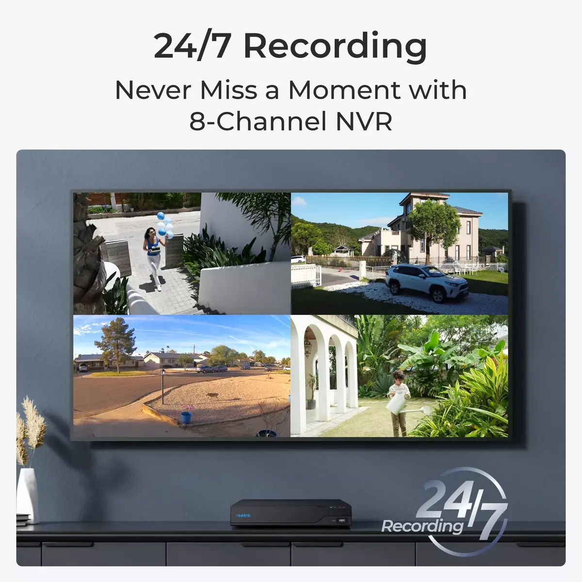 Reolink NVS8 8-канальный PoE NVR Photo 2