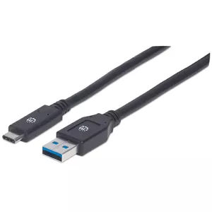 USB-C to USB-A Cable Manhattan 354981 3m Male to Male