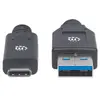 USB-C to USB-A Cable Manhattan 354981 Photo 3