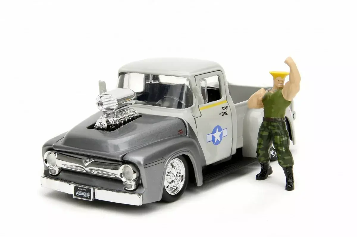 Jada Toys Street Fighter 1956 Ford Pickup 1:24 металл Photo 2
