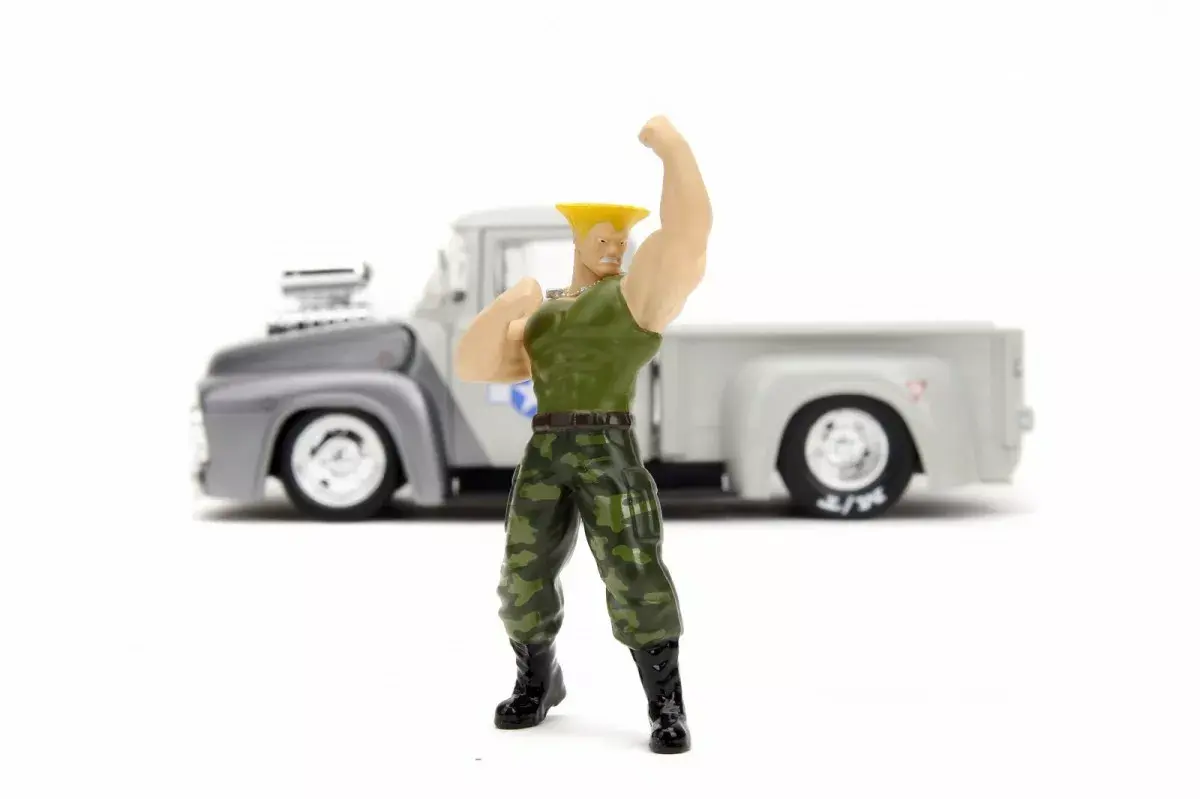 Jada Toys Street Fighter 1956 Ford Pickup 1:24 металл Photo 5
