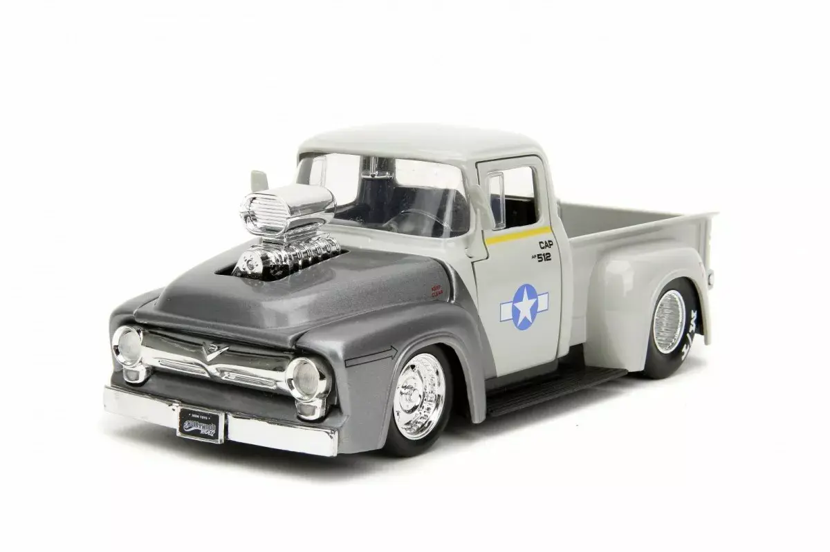 Jada Toys Street Fighter 1956 Ford Pickup 1:24 металл Photo 6