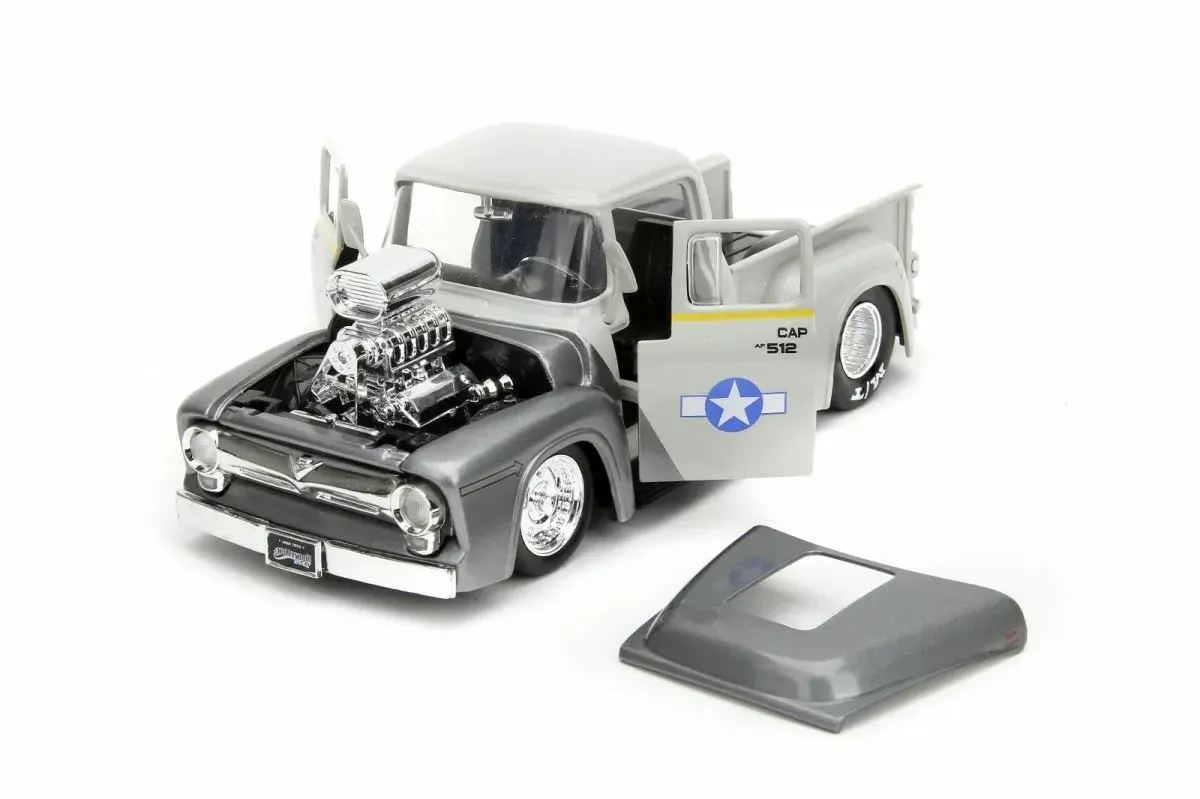 Jada Toys Street Fighter 1956 Ford Pickup 1:24 металл Photo 11