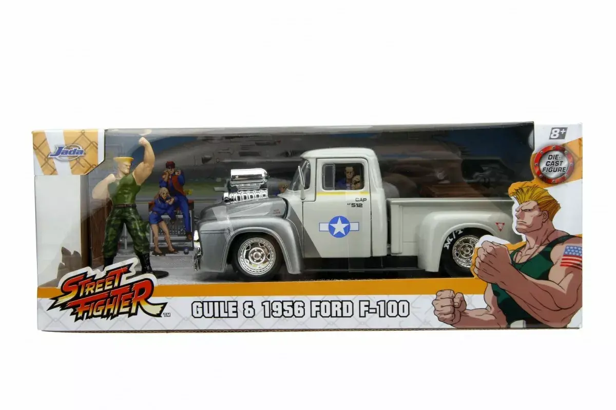 Jada Toys Street Fighter 1956 Ford Pickup 1:24 металл Photo 16