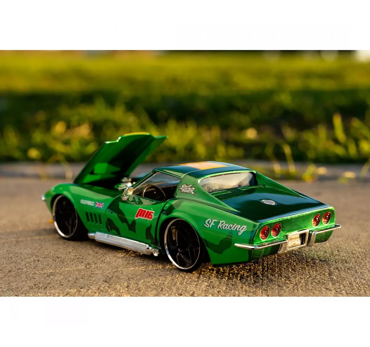 Модель автомобиля Jada Toys Street Fighter 1969 Chevrolet 1:24 Photo 7