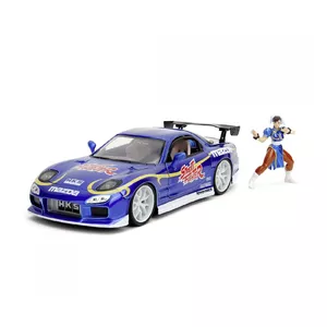 Модель автомобиля Jada Toys 1993 Mazda RX7 1:24 Синий Металл