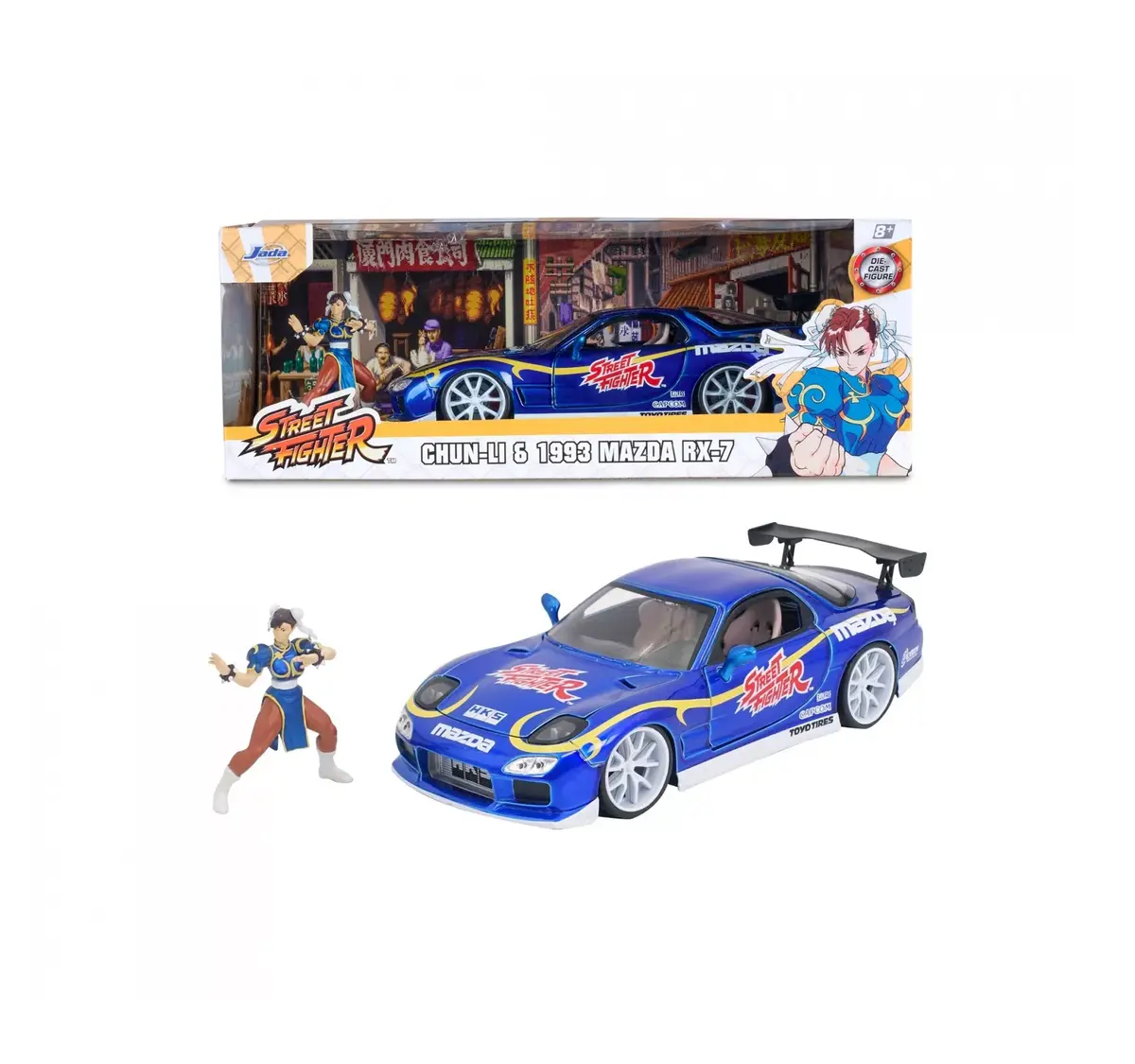 Модель автомобиля Jada Toys 1993 Mazda RX7 1:24 Photo 8