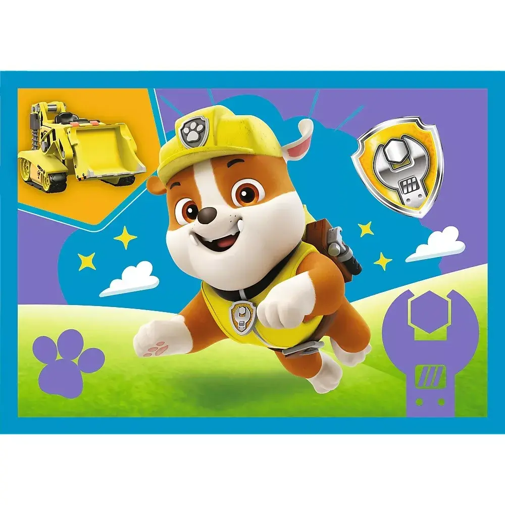 TREFL 4in1 Running dogs (Paw Patrol) puzļu komplekts Photo 2