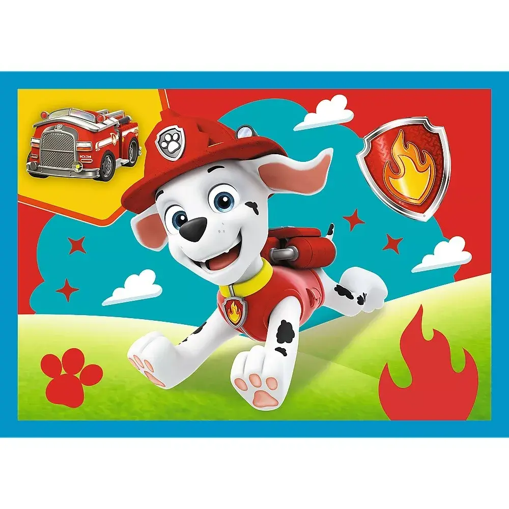 TREFL 4in1 Running dogs (Paw Patrol) puzļu komplekts Photo 3
