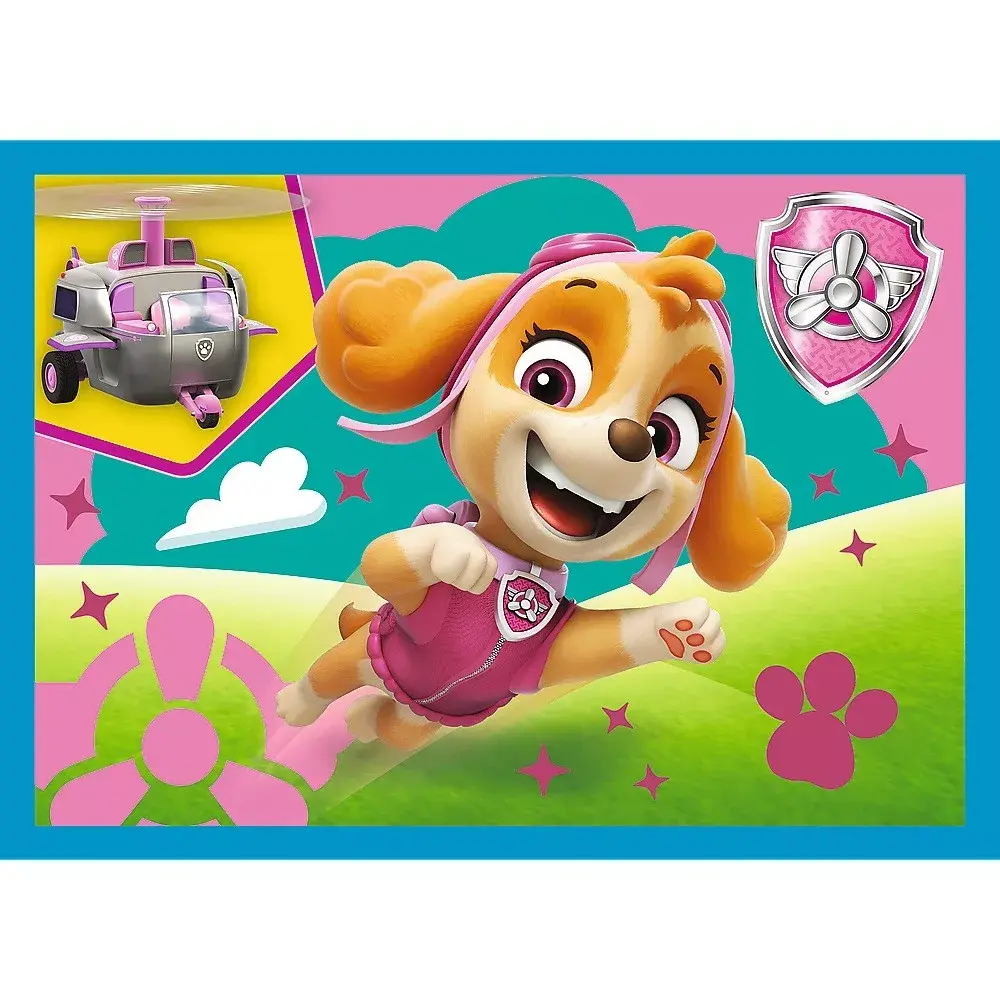 TREFL 4in1 Running dogs (Paw Patrol) puzļu komplekts Photo 4