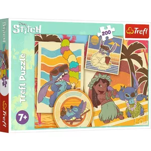 Пазл 200 элементов TREFL — Music World Lilo and Stitch