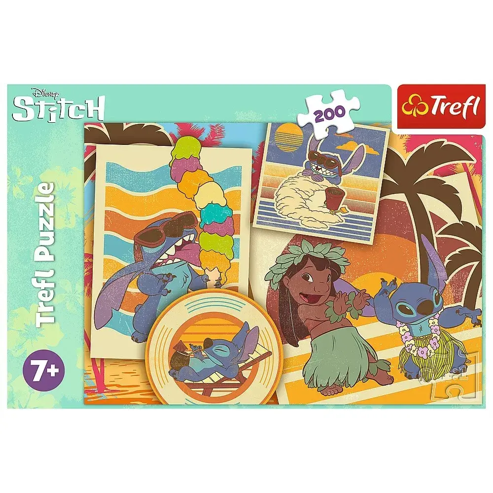 Пазл 200 шт. TREFL — Music World Lilo and Stitch Photo 3
