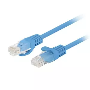 Patchcord LANBERG PCU5-20CC-015 RJ45 Cat.5e 1.5m Blue U/UTP