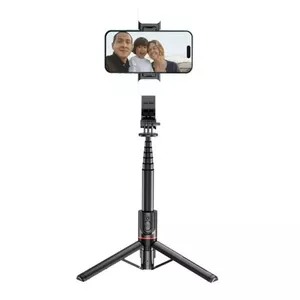 Selfie stick Tech‑Protect L05S tripod 105 cm with LED lamp, Bluetooth remote