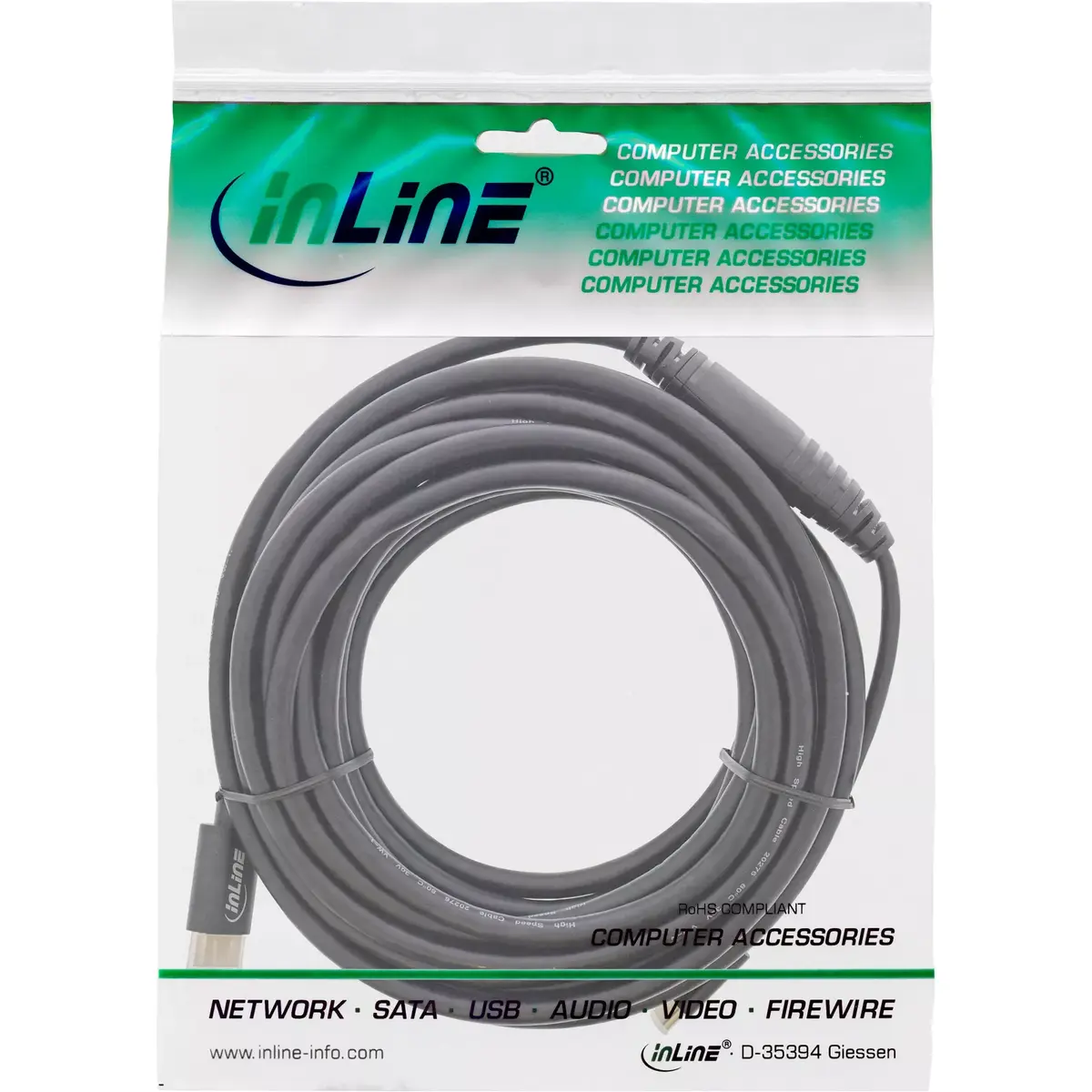 USB displeja kabelis InLine 64111 Photo 3