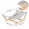Лежанка для собак Springos DB0001, 70 x 40 см Photo 2