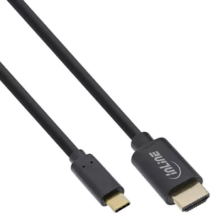 InLine USB display cable USB-C male to HDMI male 3m