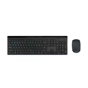 Wireless mouse RAPOO 8110M multi-mode black — compact multi-device optical mouse