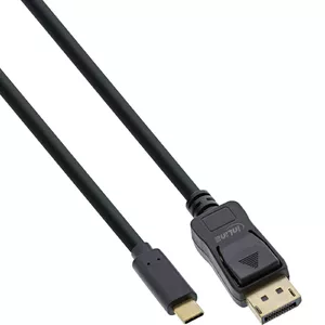 InLine USB Display Cable USB-C male to DisplayPort male 2m
