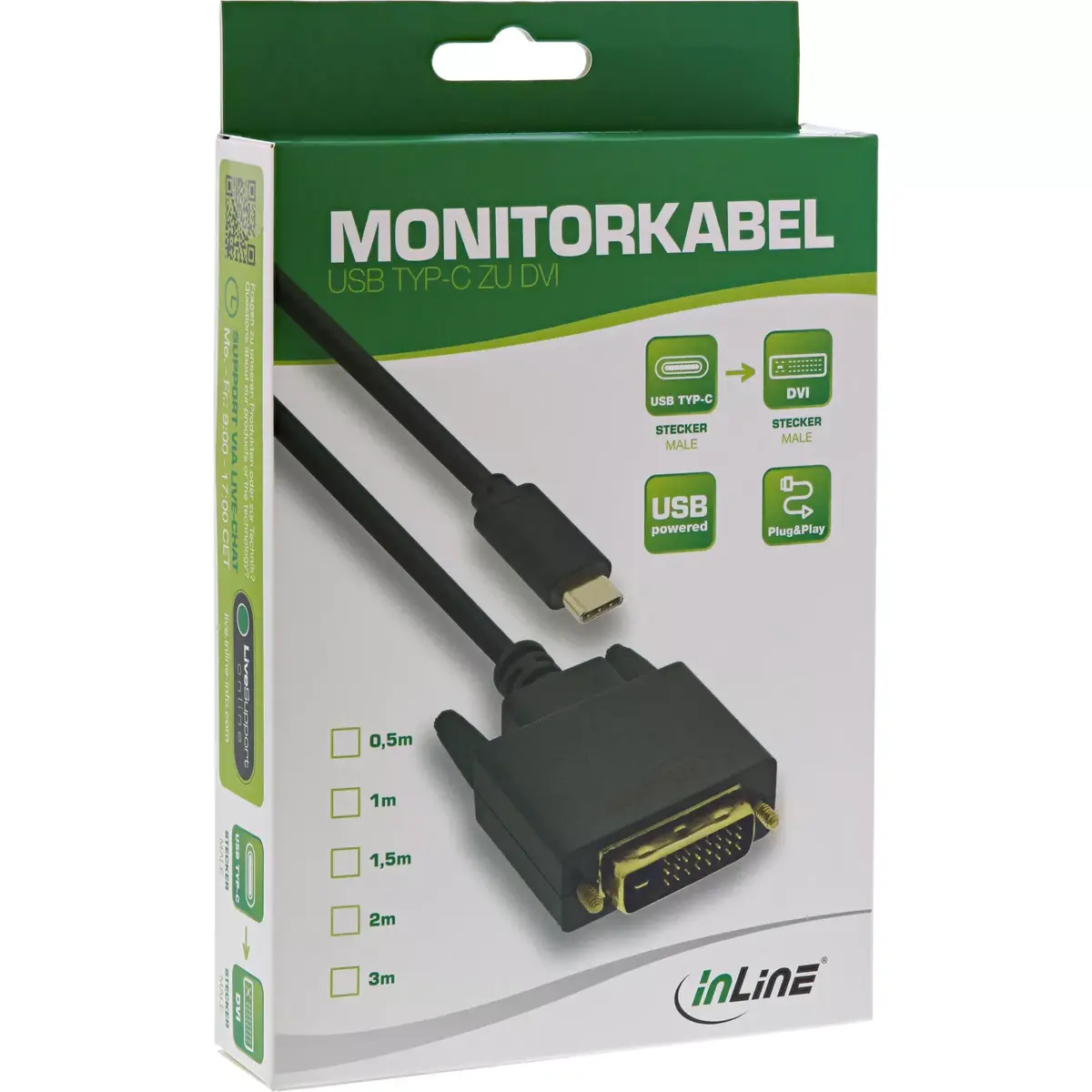 USB кабель для дисплея InLine 64132 Photo 2