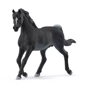 Фигура лошади Schleich Арабский жеребец черно-серый-белый 13981S